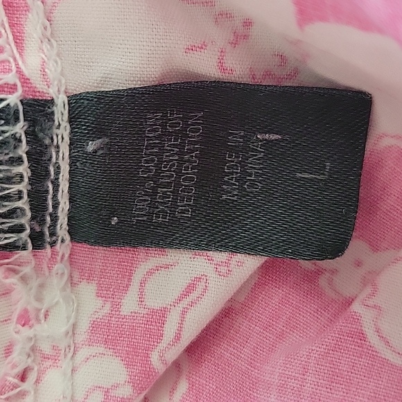 Lauren Ralph Lauren Floral Pajama Set. 100% Cotton. Size Large . - Picture 12 of 16